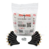TPMS OEM Sensor Service Kit Snap-in Tire Rubber Valve Stems Compatible with Ford Bronco Hyundai Nexo Palisade Santa Fe Tuscon Kia Telluride