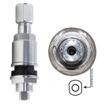 TPMS - PDQ Replacement Valves - Bright Metal Finish
