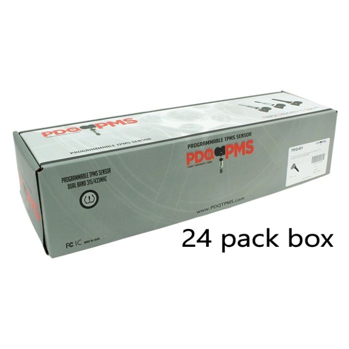 TPMS - Sensor PDQ-TPMS (Metal) - 315/433 Programmable (Bright Metal Finish)